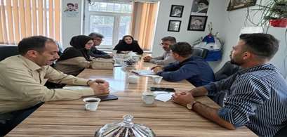 جلسه کمیته منابع انسانی شبکه بهداشت و درمان شهرستان شیروان با محوریت بررسی مسائل نیروی انسانی